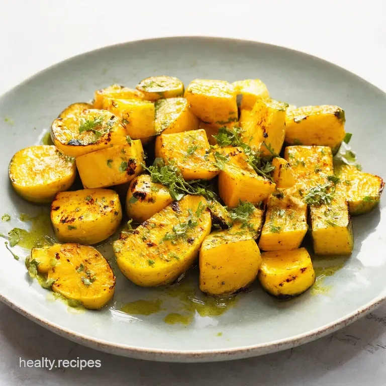 Grilled Squash with LemonHerb Vinaigrette Summer on a Plate
