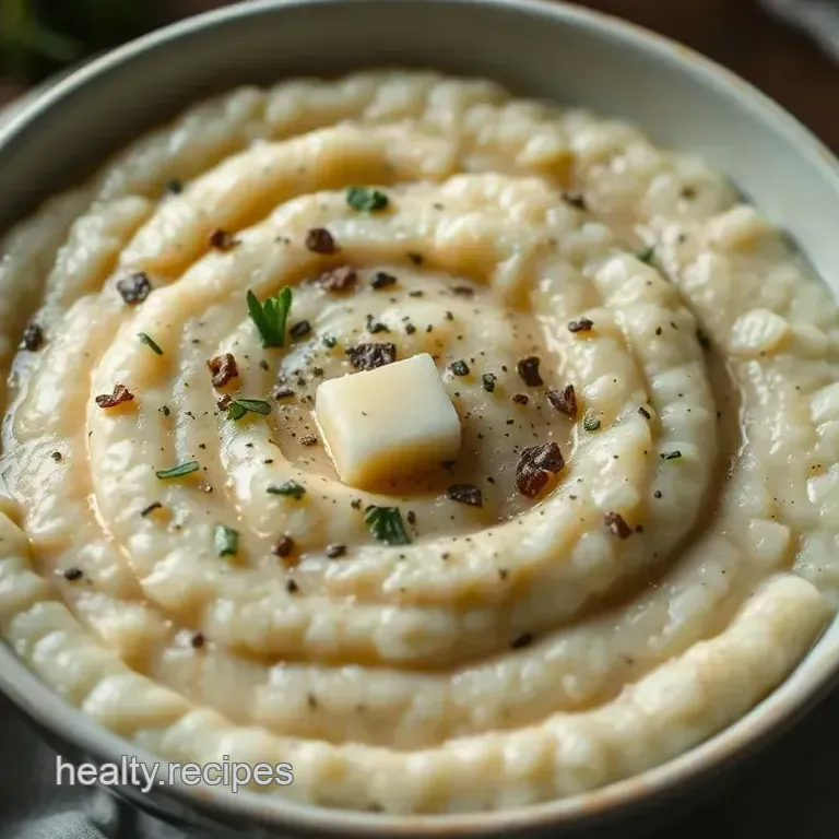Hearty Herbed Grits Bowl for Diabetics