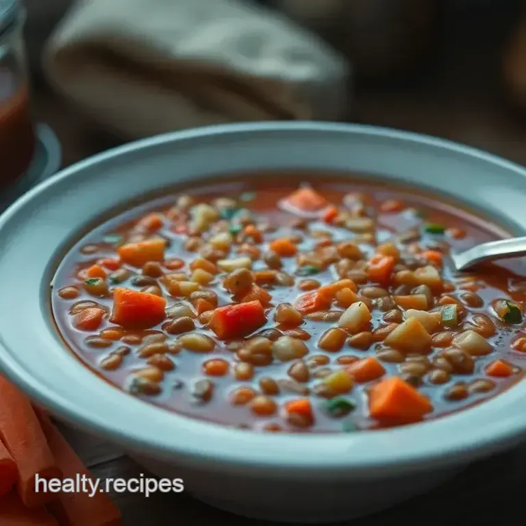 Hearty Lentil Soup: A Nourishing Bowl of Goodness