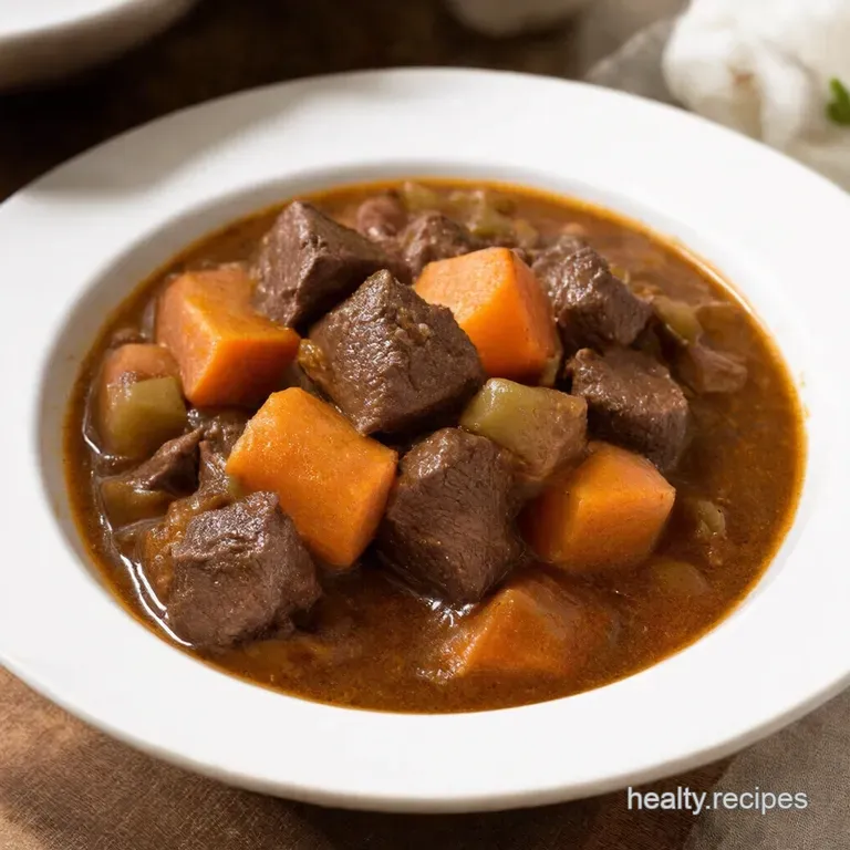 Hearty Winter Beef Stew Crockpot Comfort