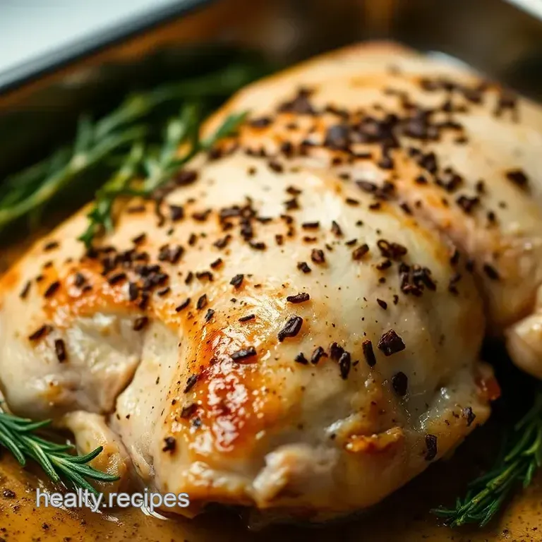 Herb-Roasted Fresh Turkey Breast Recipe