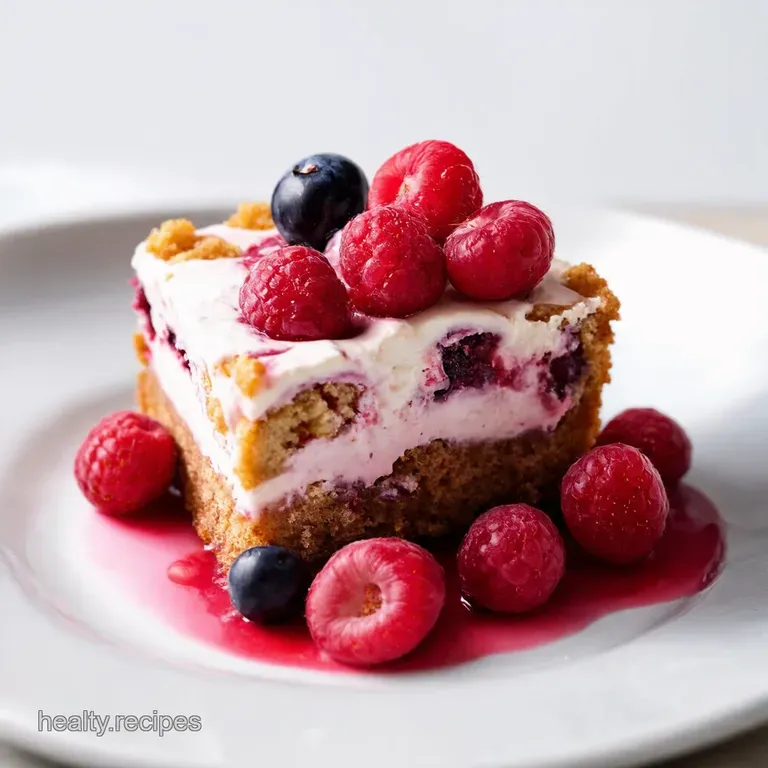 HighProtein Berry Bliss Bake