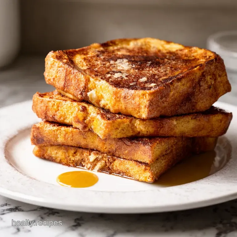 HighProtein French Toast No Protein Powder Needed presentation