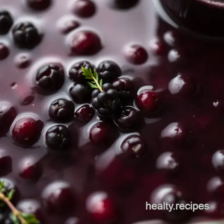 Homemade Elderberry Syrup: A Sweet Immunity Booster presentation