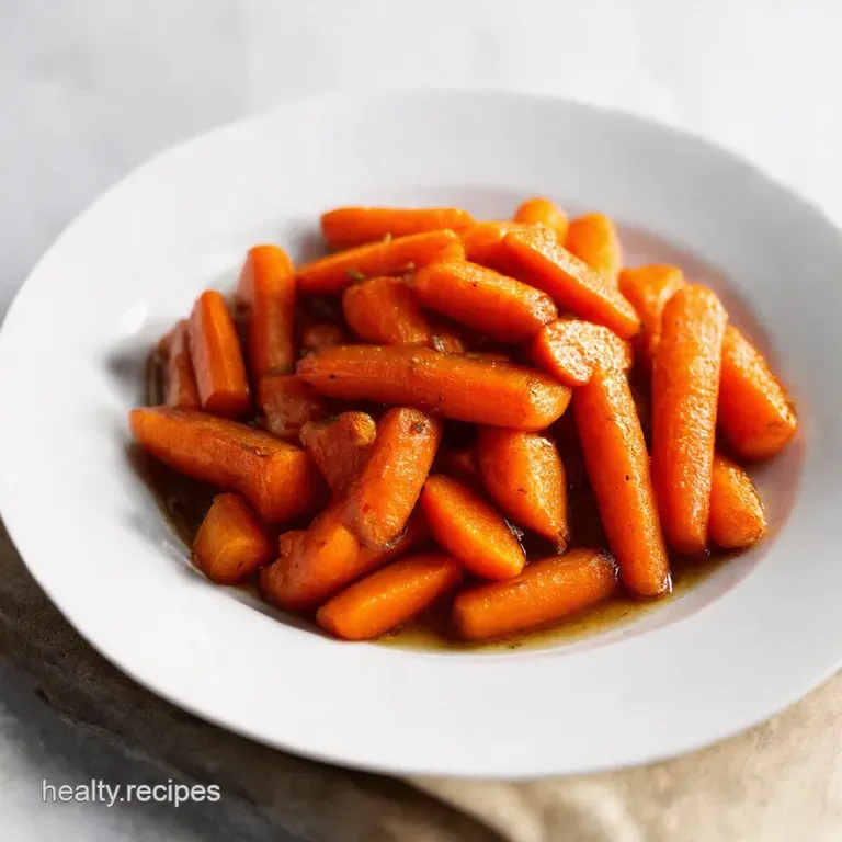 HoneyGlazed Sautéed Carrots with Thyme