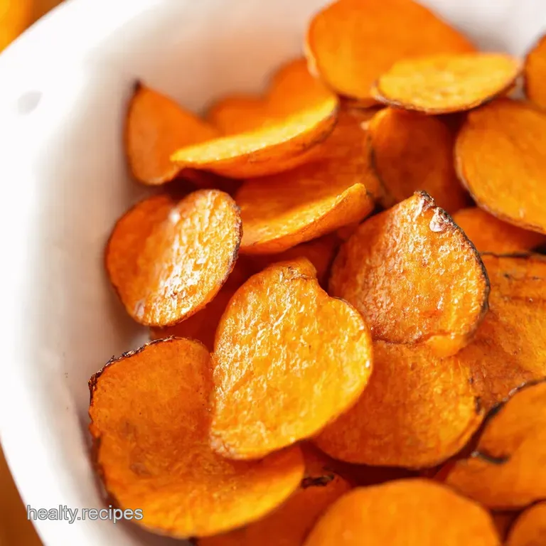 HoneyGlazed Sweet Potato Chips presentation