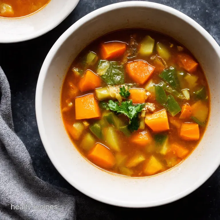 Instant Pot Hearty Vegetable Soup
