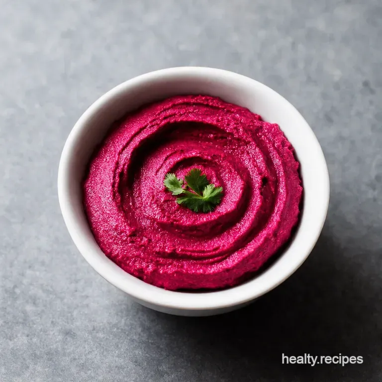 JewelToned Beet Hummus