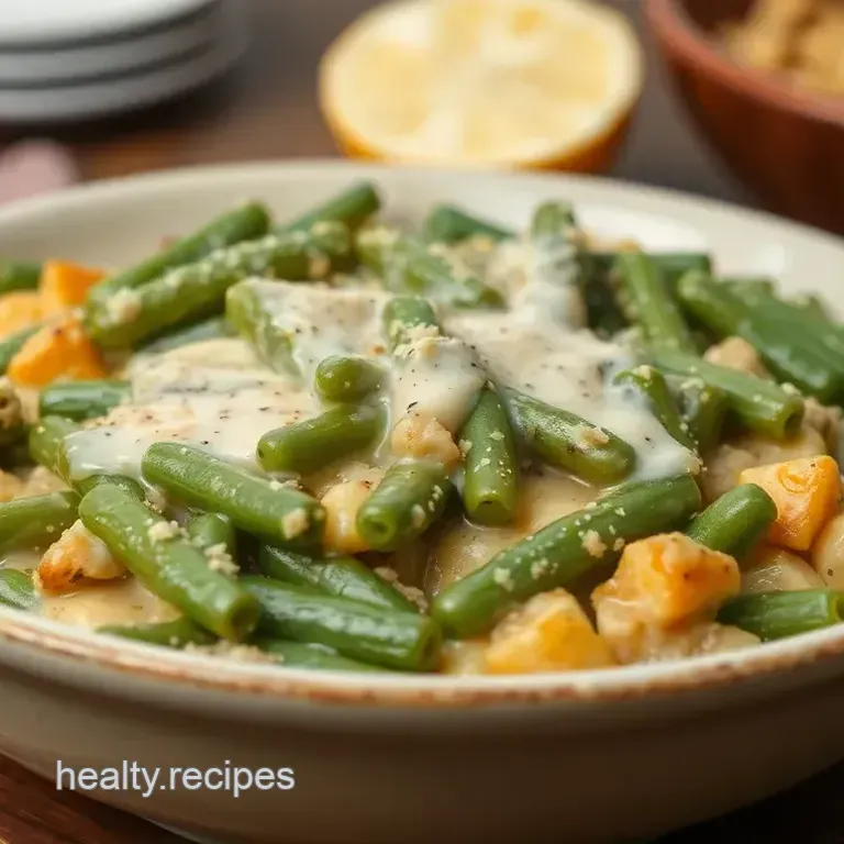 Creamy Keto Green Bean Casserole