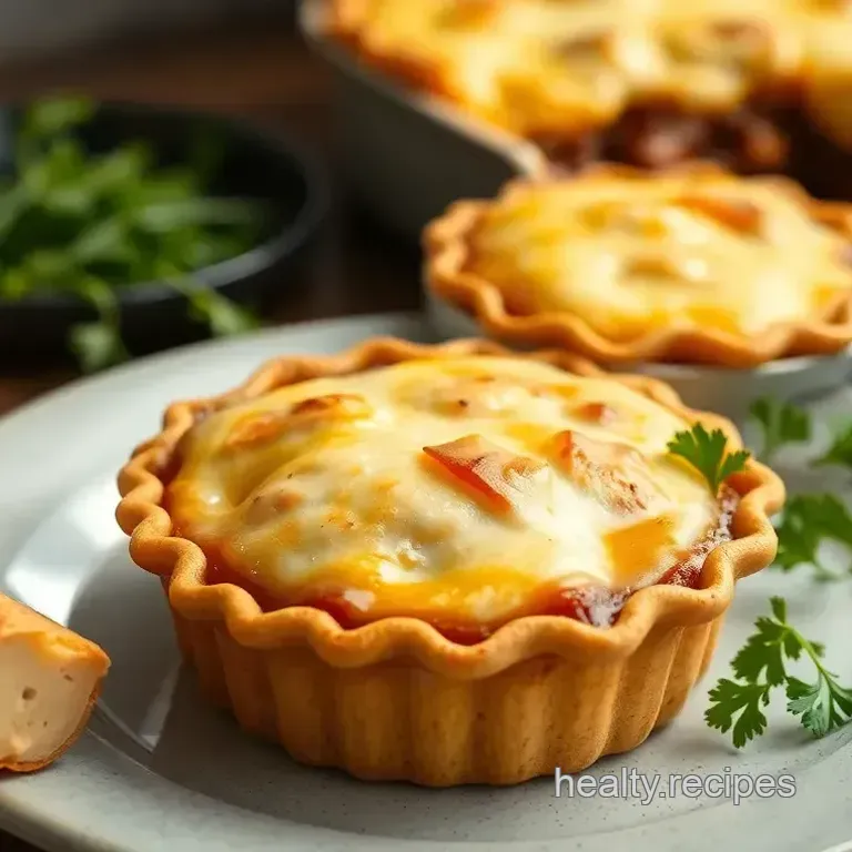 Rich and Savory Bake Beef Keto Meat Pie with Cheesy Goodness