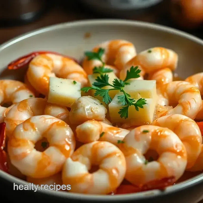 Lemon Garlic Butter Shrimp with Quinoa