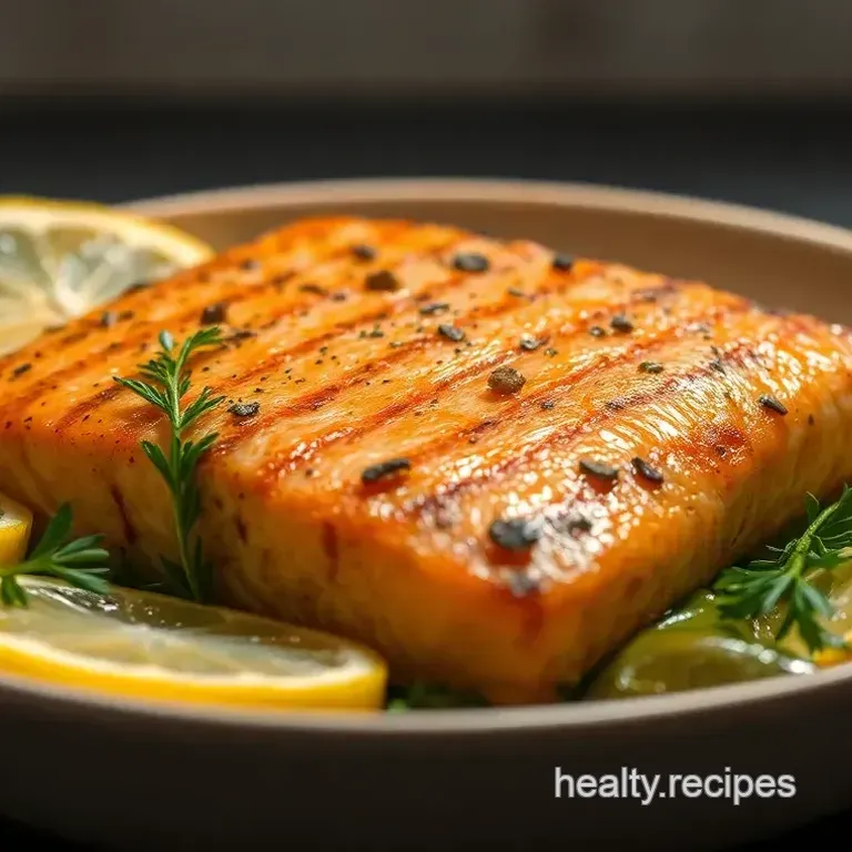 Lemon Herb Grilled Salmon: A Taste of the Coast