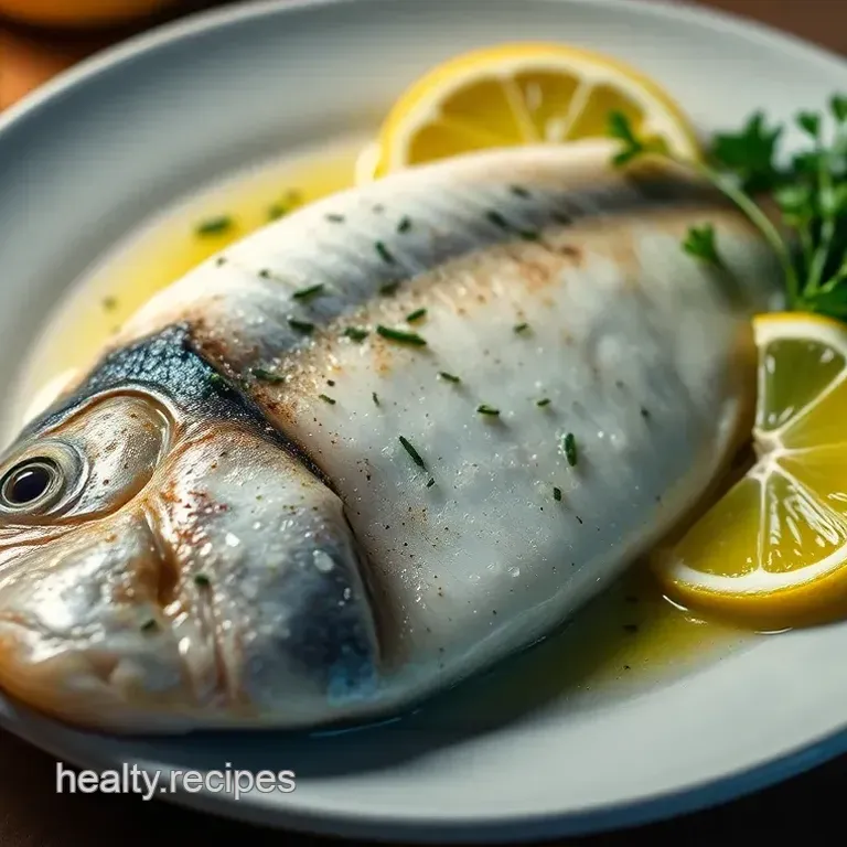Lemon Herb Petrale Sole with Garlic Butter Sauce