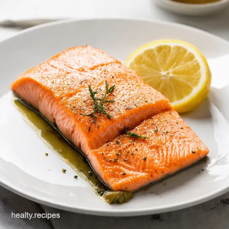 LemonHerb Baked Salmon From Frozen