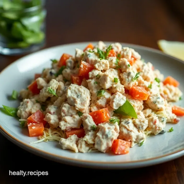Lighter Than Air Tuna Salad: The Guilt-Free Gobble