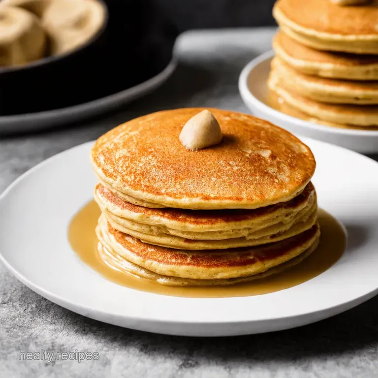 LowCalorie Protein Power Pancakes