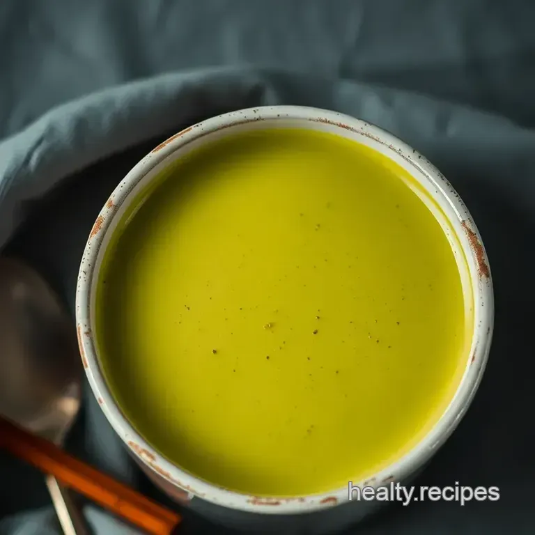 Matcha Golden Milk Bliss presentation