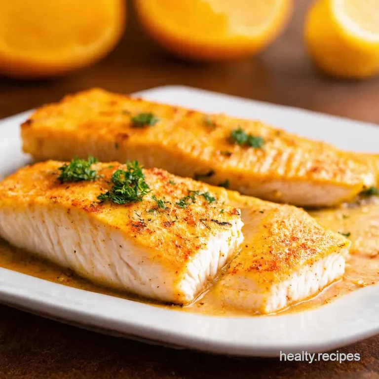 Mediterranean Baked Mahi Mahi with LemonHerb Crumbs presentation