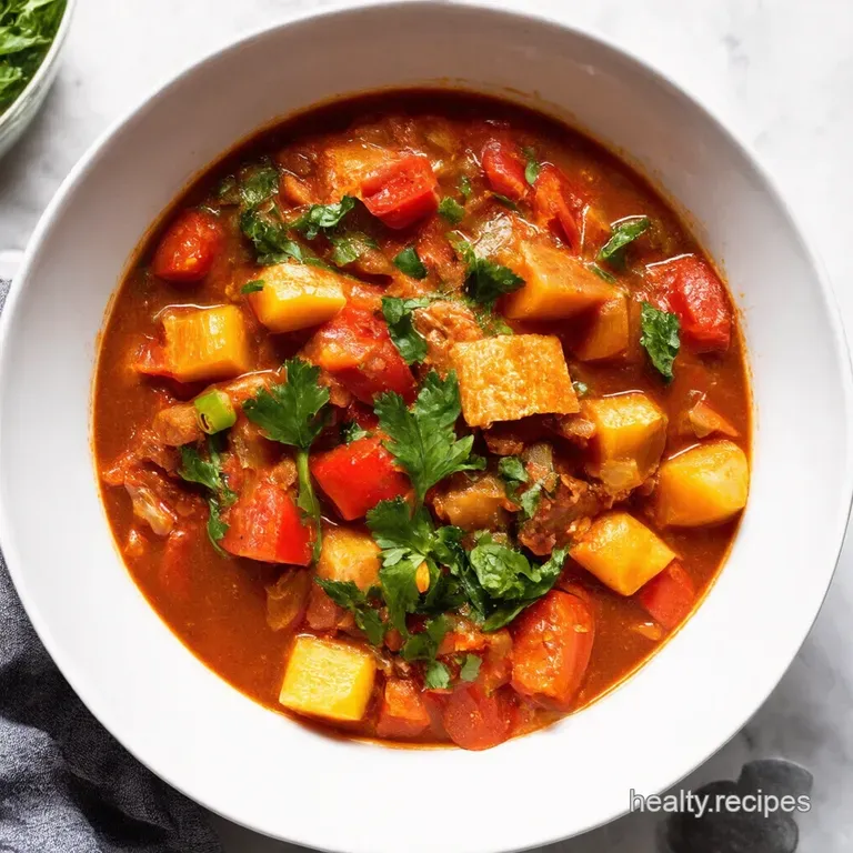 Mediterranean Chicken Chorizo Stew