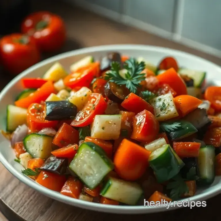 Mediterranean Delight: The Best Vegetable Salad
