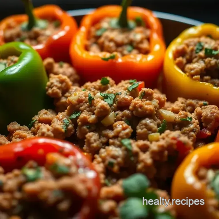 Mediterranean-Inspired Stuffed Bell Peppers