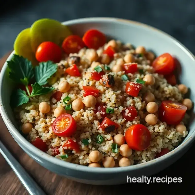 Mediterranean Quinoa Power Bowl