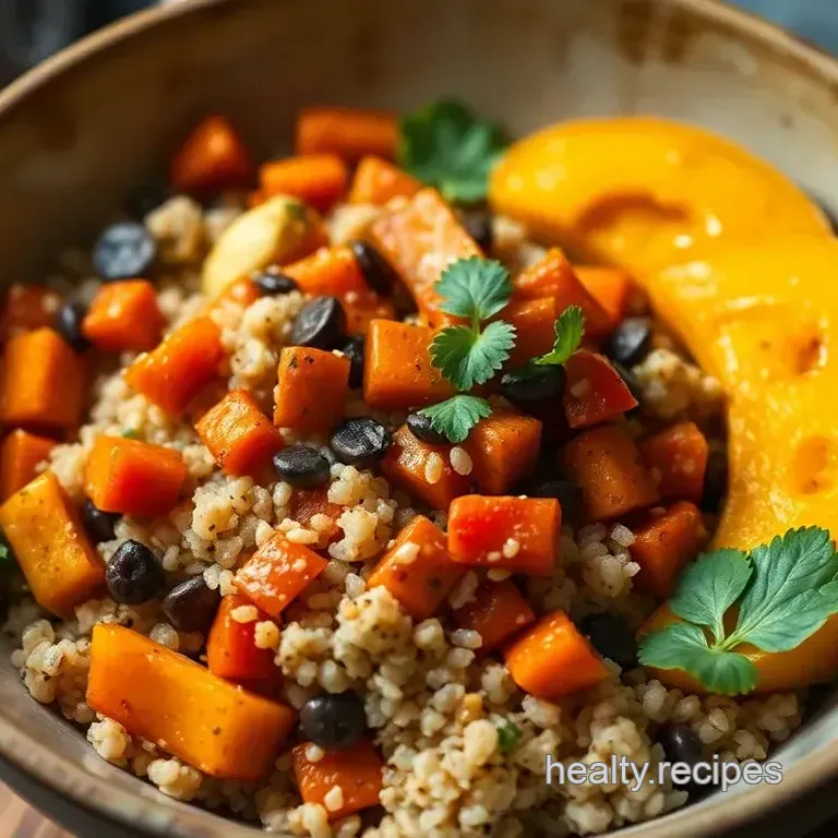 Nutritious Kabocha Squash Buddha Bowl: A Wholesome Autumn Delight