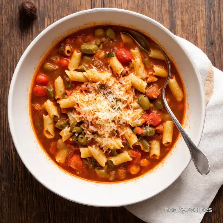 Olive Garden Pasta Fagioli Copycat