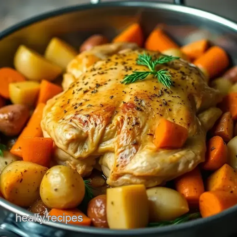 One-Pan Lemon Herb Roasted Chicken and Veggies