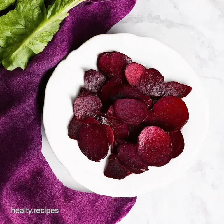 Crispy OvenBaked Beet Chips Easy Homemade Snack