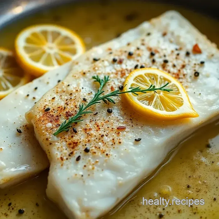Pan-Seared Frozen Swordfish Steaks with Lemon Garlic Butter