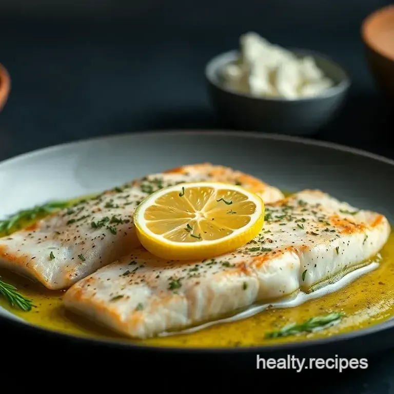 Pan-Seared Trout with Lemon Herb Butter