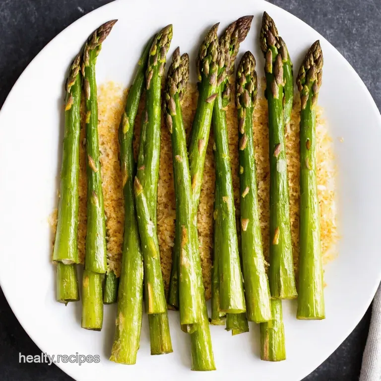 ParmesanCrusted Asparagus Spears
