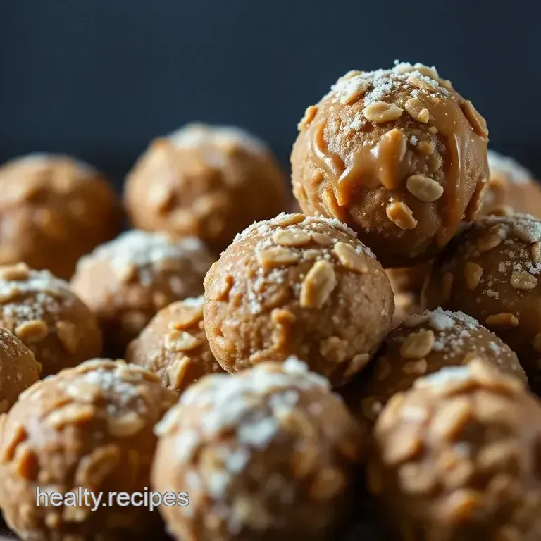Peanut Butter Bliss Balls: A No-Bake Delight