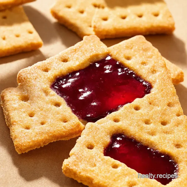 Peanut Butter Jelly Cracker Sandwiches