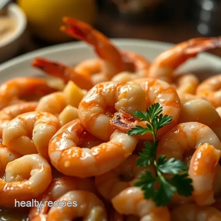 Perfectly Poached Shrimp