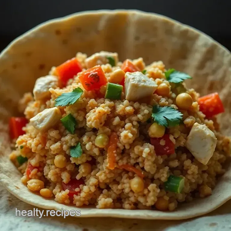 Protein-Packed Wrap Delight