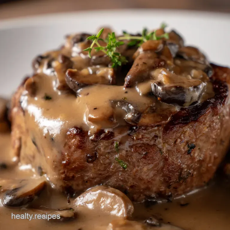 Pub Grub at Home: Chopped Steak with Rich Mushroom Gravy