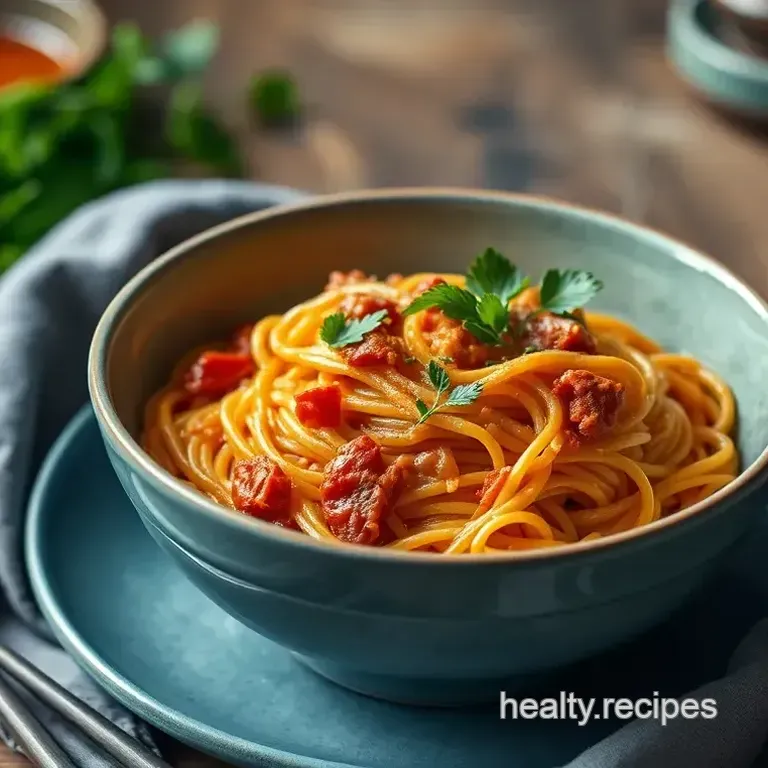 Quick Red Curry Noodles in 30 Minutes
