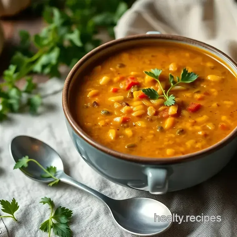 Quick Lentil Soup - Hearty & Delicious