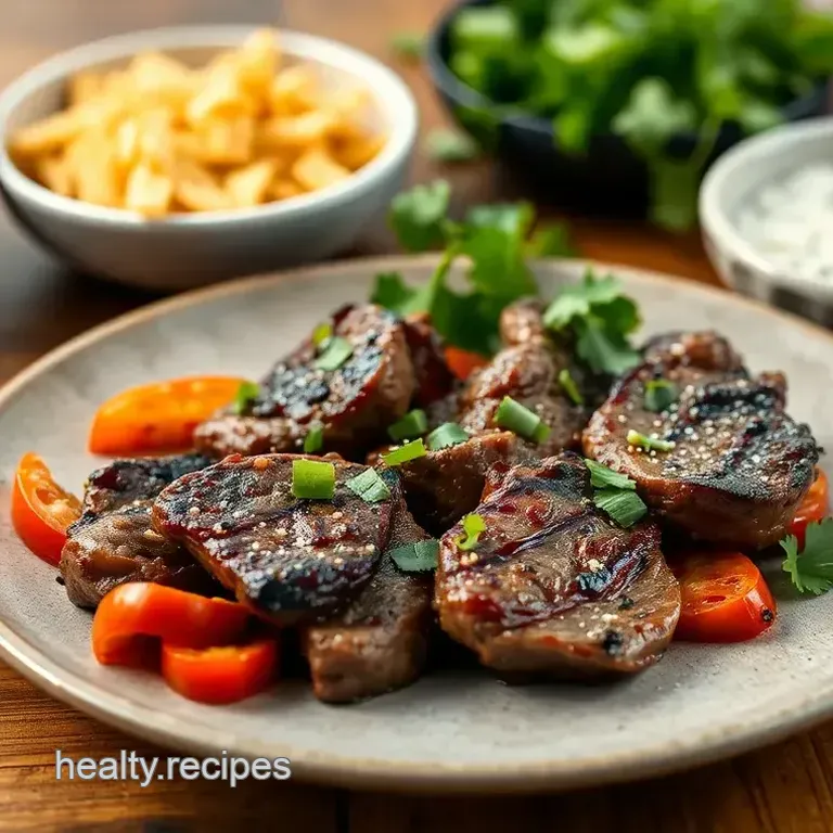 Quick Sirloin Steak Fajitas Delight