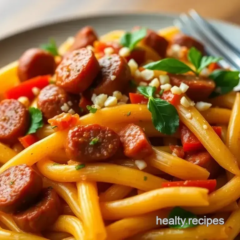 Spicy Roma Sausage Pasta