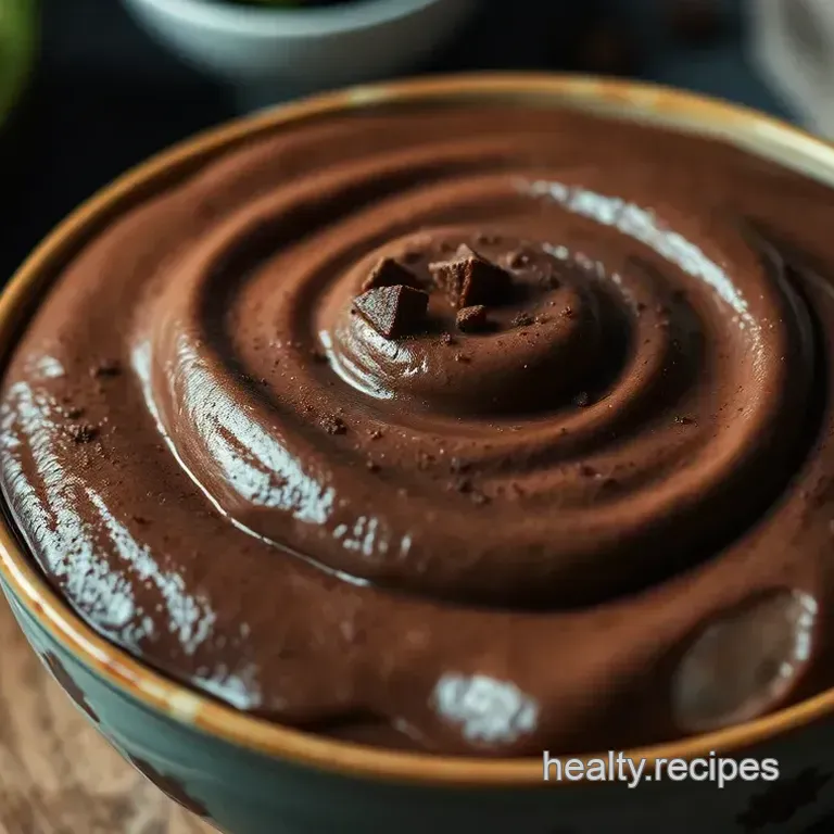 Raw Chocolate Avocado Mousse