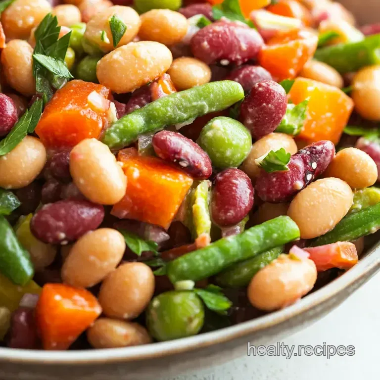 Retro Rainbow: The Classic 3 Bean Salad Reimagined! presentation