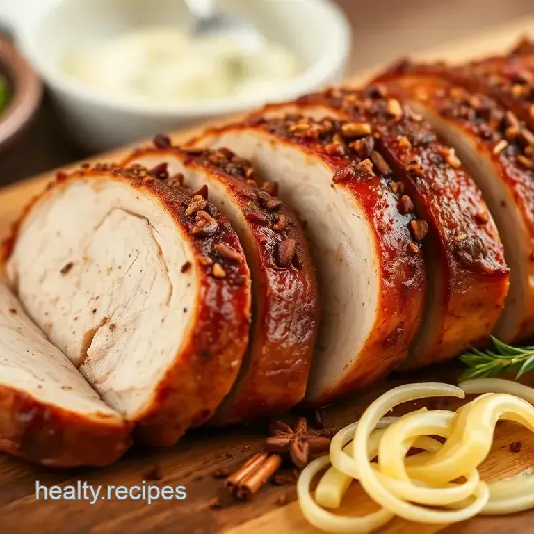 Roast Pork Tenderloin with Savory Spice Blend