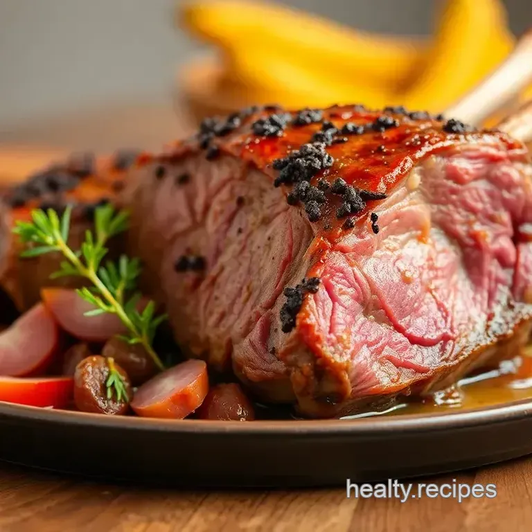 Roasted Leg of Lamb: Tender & Juicy Delight