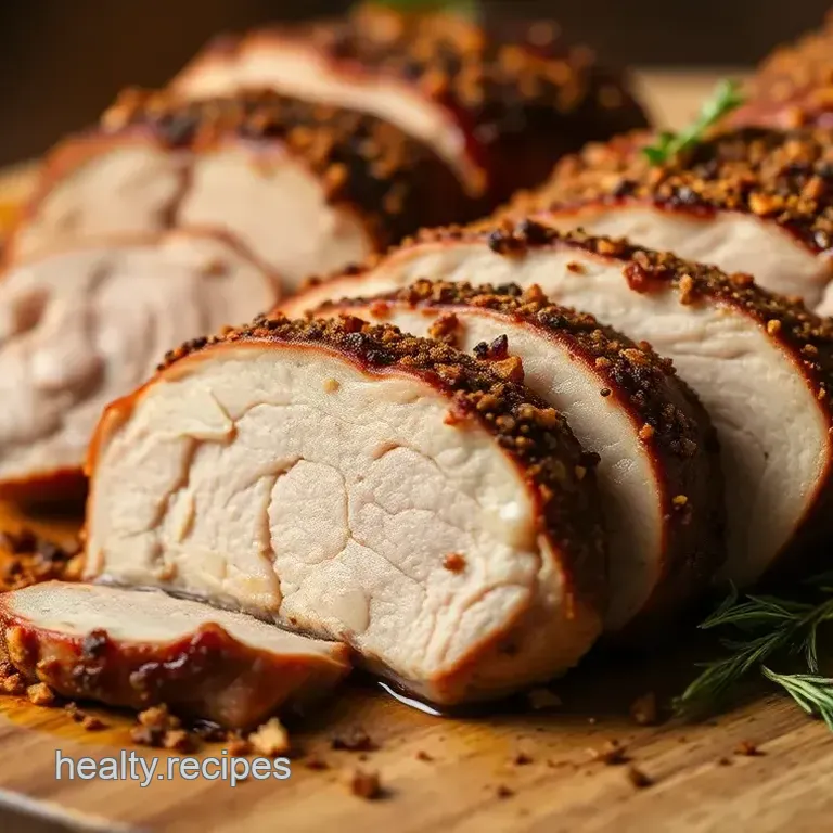 Roasted Pork Tenderloin with Savory Rub