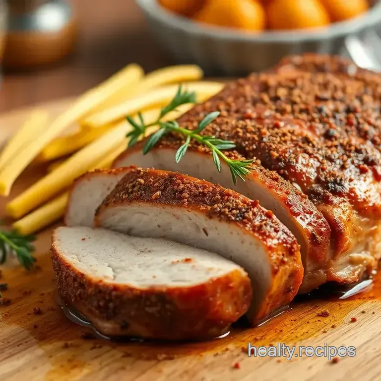 Roasted Pork Tenderloin with Spice Rub