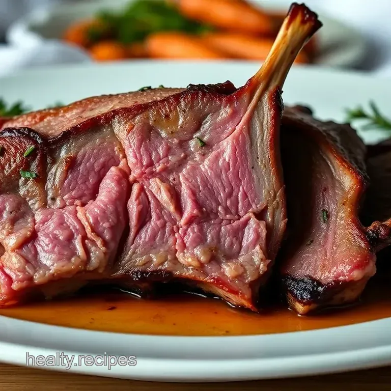 Roasted Rack of Lamb