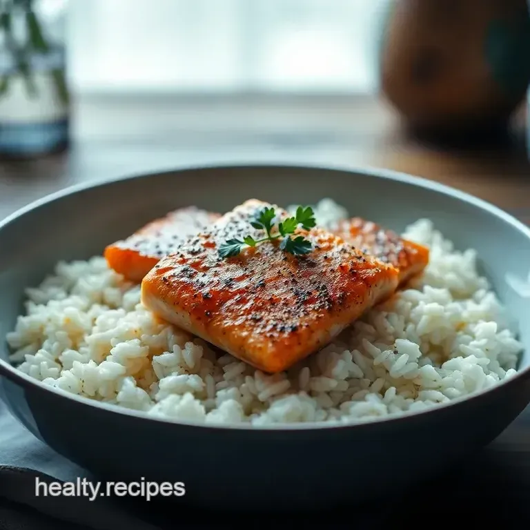 Salmon Rice Bowl Bliss